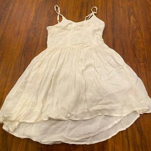 cute white dress for girls in size 10!